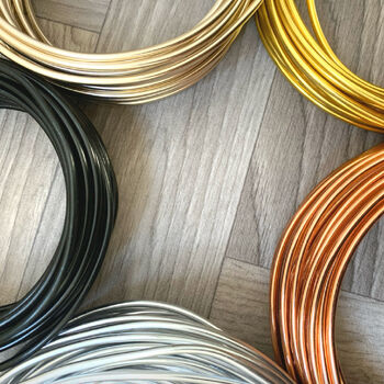 Mother And Daughter Celtic Knot Wire Sculpture, 4 of 4