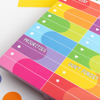 Today's Tasks A5 Daily Planner Notepad, 6 of 7