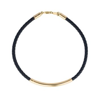 Personalised Midnight Blue And 9ct Gold Bracelet, 2 of 4