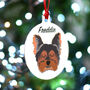 Yorkshire Terrier Dog Christmas Decoration Personalised, thumbnail 6 of 9