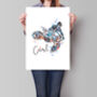 Personalised Motocross Poster Print, thumbnail 2 of 4