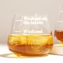 Personalised Measure Whisky Glass, thumbnail 2 of 4