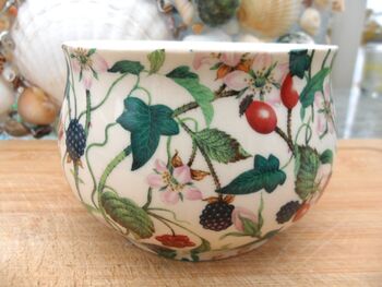 Open Sugar Bowl In Hedgerow Design, 5 of 7