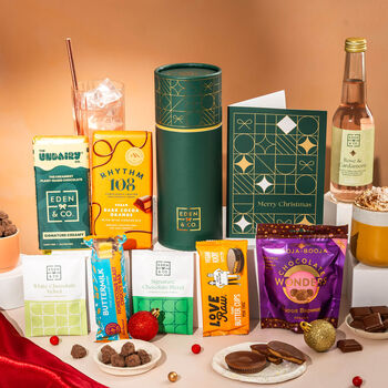 Festive Christmas Chocolate Letterbox Gift, With Gift Card Alcohol Optional, 2 of 10