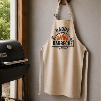 Personalised Daddy Apron BBQ, 4 of 4