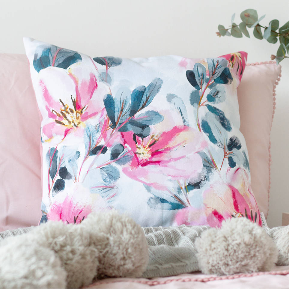 floral cushion by emodi