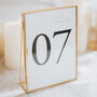 Gold Table Numbers, thumbnail 2 of 3