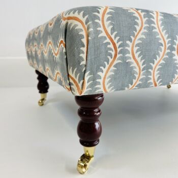 Coffee Table Footstool In Linwood Helter Skelter, 5 of 5