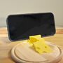 Cheese Wedge Phone Holder, thumbnail 1 of 2