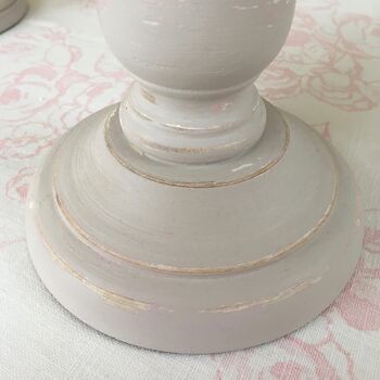 Hand Painted Large Vintage Pillar Candle Holder, 5 of 7
