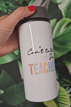 Teachers Water Bottle| Back To School, End Of Year Gift, 2 of 3