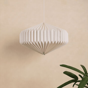 Diamond Origami Paper Lampshade, 3 of 6