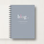 Personalised 'Blogger's Journal Or Notebook, thumbnail 8 of 10