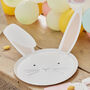 Plate Bunny Face With Interchangeable Ears, thumbnail 2 of 4