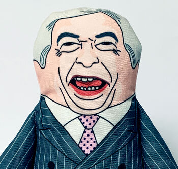 Nigel Farage Parody Dog Toy, 5 of 9