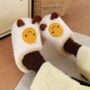 Super Cute Egg Face Slippers, thumbnail 3 of 5
