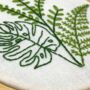 Mini House Plant Embroidery Kit, thumbnail 5 of 11