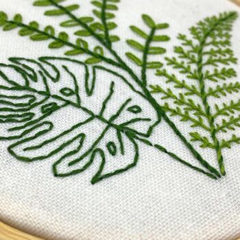 Mini House Plant Embroidery Kit, 5 of 11