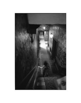 Ghostly Girl On Stairs Photographic Art Print, 3 of 4