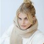 Oversized Recycled Scarf Shawl, thumbnail 2 of 3