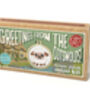 Greetings From The Cotswolds! Sheep Mini Matchbox Cross Stitch Kit, thumbnail 3 of 10