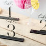 Freestanding Wedding Table Number Sets, thumbnail 3 of 5