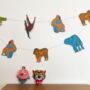 Jungle Recycled Paper Garland, thumbnail 1 of 5