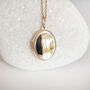 Oval Locket In 9ct Yellow Gold, thumbnail 1 of 10