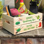 Personalised Garden Gift Treat Hamper Crate, thumbnail 1 of 1
