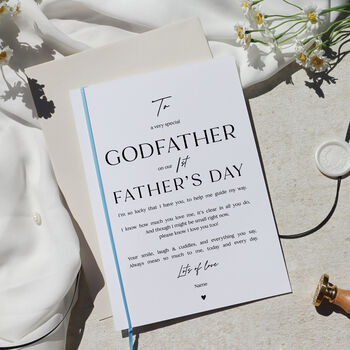 1st Father's Day Card For Daddy, 2 of 6