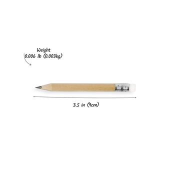 Personalised Mini Pencils With White Rubber, 5 of 10