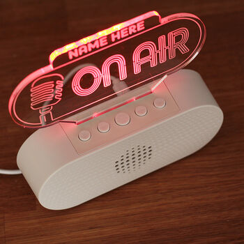 Dj 'On Air' Colour Changing Bluetooth Speaker, 6 of 6