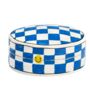 Blue Checkered Smiley Face Jewellery Box, thumbnail 4 of 4