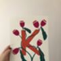 Personalised Floral Initial Painting, thumbnail 8 of 12