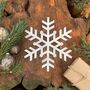 Colourful Christmas Snowflake Decoration Ornament Sign, thumbnail 5 of 12