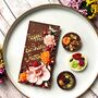 Vegan Chocolate Bar And Orchid, Exclusive Flowers Gift, thumbnail 8 of 9