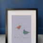 Two Birds Sitting In A Tree Print, thumbnail 1 of 2
