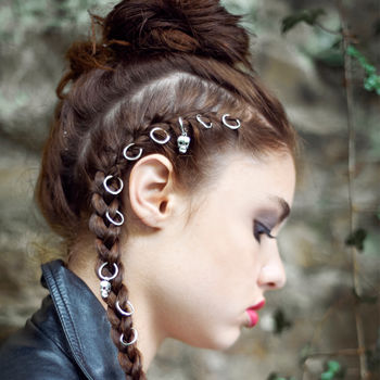 Hair Rings Multiple Styles Availabe, 5 of 5