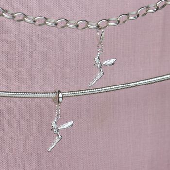 Sterling Silver Fairy Charm, 2 of 7