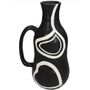 Black And White Vase With Handle, thumbnail 3 of 4