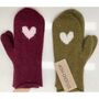 Cosy Heart Mittens, thumbnail 2 of 4