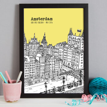 Personalised Amsterdam Print, 9 of 10