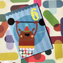 Bear 6th Birthday Card, thumbnail 1 of 5