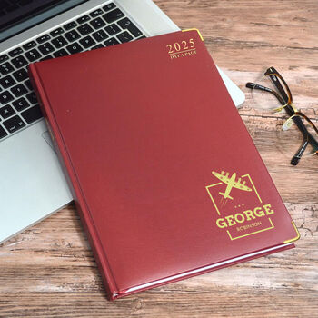 Personalised Diary Lancaster Bomber Design, 6 of 10