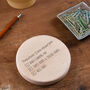 Personalised Teacher Definition Drinks Coaster, thumbnail 6 of 9