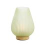 Portable Green Glass Lamp, thumbnail 2 of 2