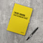 Personalised A5 I'm Not Arguing Notebook, thumbnail 3 of 8