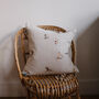Swimmers Embroidered Cushion Cover, thumbnail 10 of 10