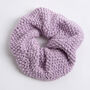 Cotton Scrunchies Set Easy Knitting Kit, thumbnail 6 of 10