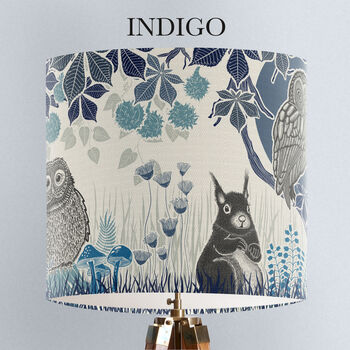 Country Lane Owl Lamp Shade, 7 of 9